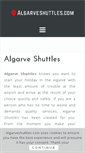 Mobile Screenshot of algarveshuttles.com